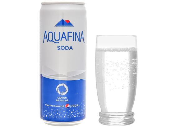 Thùng 24 lon nước soda aquafina lon 320ml lốc 6 lon nước soda aquafina lon - ảnh sản phẩm 7