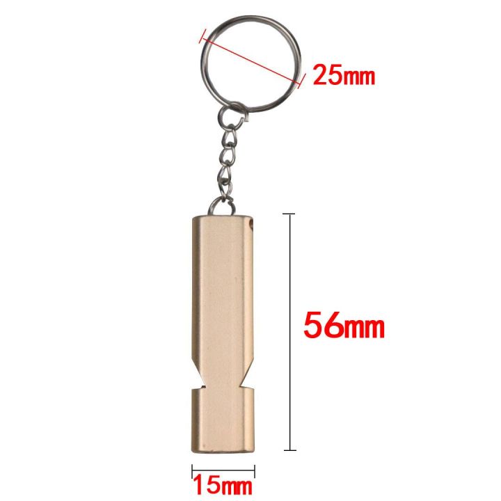 outdoor-survival-whistle-aluminium-alloy-metal-double-hole-high-frequency-treble-whistle-hiking-team-training-survival-whistle-survival-kits