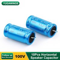 2Pcs 100V Electrolytic Capacitor MKP Frequency Divider Crossover Polypropylene Non-Polarity Audio Capacitor 1.5UF 2.2UF 3.3UF