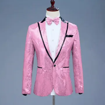 Mens hot deals pink blazer