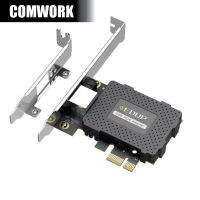 การ์ด แลน LAN 2.5Gbps EDUP RTL8125B PCIE X1 GIGABIT 2500Mbps 10/100/1000M ETERNET CONTROLLER INTERNET NETWORKING CARD COMWORK