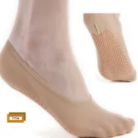 ถุงเท้าคัชชู เนื้อถุงน่อง มีกันลื่น ถุงเท้าข้อสั้น ถุงเท้าทำงาน ราคาต่อ 1 คู่ เท้า 37-41