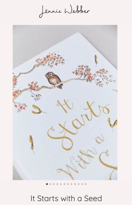 หนังสือ-เด็ก-it-starts-with-a-seed-paperback-by-laura-knowles-author-jennie-webber-artist-ความรู้-ต้นไม้-ภาพสวย-nature-tree-plant-seed