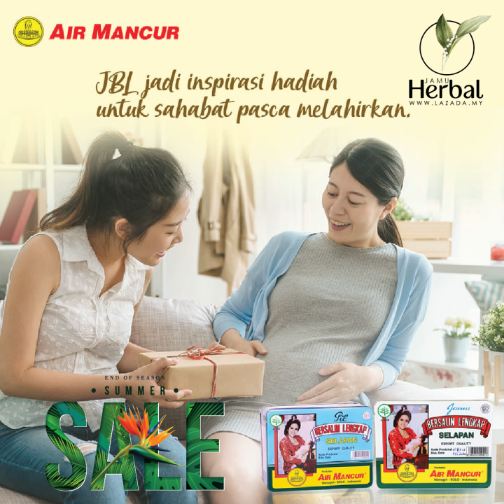 AIR MANCUR KELENGKAPAN BERSALIN SELAPAN - 2 PILIHAN JAMU BENTUK | Lazada