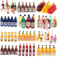 10PCS 1/12 Dollhouse Miniature Simulation Mini Wine Bottle Set Accessor Decor Furniture Model Toy Children Gift Drinks Model Toy