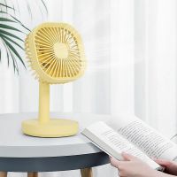 【Ready】Mini Fan Silent Powerful Portable Fashion 3-Speed Wind Desk พัดลมระบายความร้อนสำหรับหอพัก