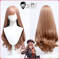 Rapi Cosplay Wig Game The Goddess Of Victory Rapi Cosplay HSIU Milk brown long curly hair Synthetic Wig+Wig Cap Nikke cosplay