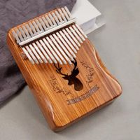 【YF】 YOUZI 17 Kalimba Thumb Wood Pattern Panel Board Malinba Musical Instruments