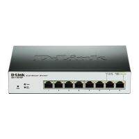 D-Link สวิตซ์ 8 พอร์ต แบบ PoE รุ่น DGS-1100-08P