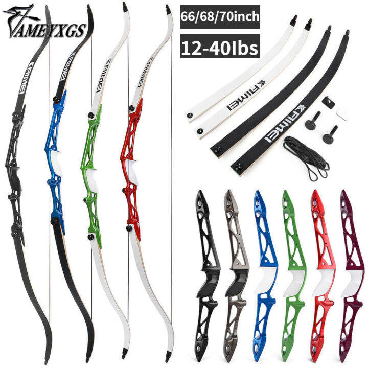 66/68/70inch 12-40Ibs KAIMEI-Dragon Takedown CNC Magnesium Alloy Bow ...