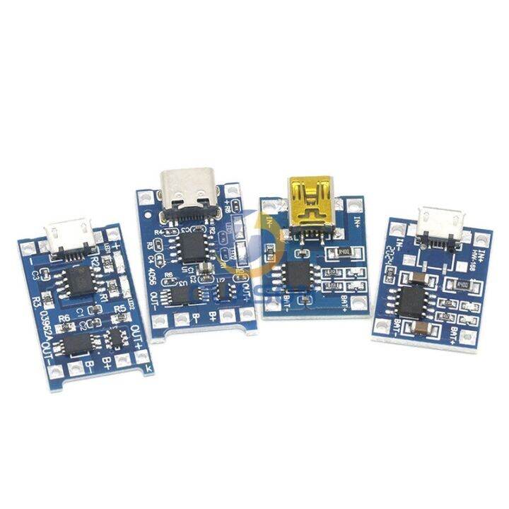 yf-10pcs-usb-5v-1a-18650-tp4056-lithium-battery-charger-module-charging-board-with-protection-functions