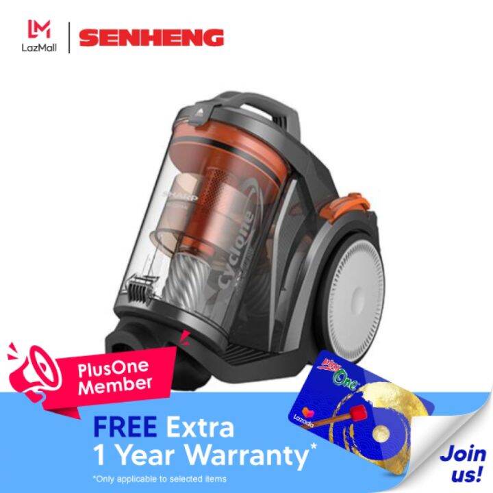 Sharp 2200W Bagless Vacuum Cleaner ECC2219N Lazada