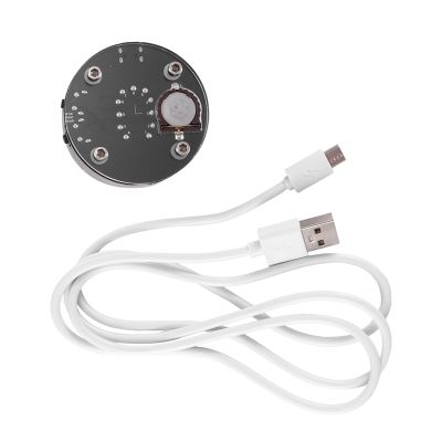 IN-12 Nixie Clock RGB Audio Electronic Accessories DIY Single Tube Glow Clock Micro-USB DC5V