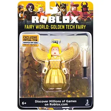  Roblox Gold Collection The Clouds: Flyer Single Figure Pack  with Exclusive Virtual Item Code : Toys & Games