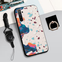 เคส TPU แบบนิ่มสำหรับ OPPO Realme 6เคสโทรศัพท์คลุมทั้งหมด INS สำหรับฝามีที่ถือวงแหวนและเชือกโทรศัพท์กันรอยขีดข่วน