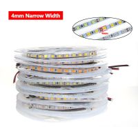 4mm Width LED Light Strip PC 2835 120led/m 5Meters Not Waterproof Warm White Led Strip Lights Tape Decoration For Wall Bedroom LED Strip Lighting