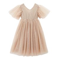 ZZOOI Mother and Daughter Dress Kids Summer Dress Gauze Children Tutu Dress Girls Five Stars Party Baby Princess Dress Cute #5910