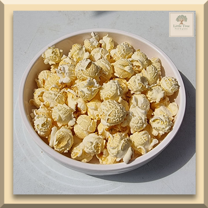 เมล็ดข้าวโพดดิบ-เม็ดข้าวโพด-popcorn-ป๊อปคอร์น-ข้าวโพดคั่ว-500-กรัม-mushroom-มัชรูม-สะอาด-คุณาพดี