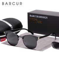 BARCUR แว่นตากันแดดแว่นตากันแดดสำหรับผู้หญิงและผู้ชายเฉดสีโพลาไรซ์แว่นตากันแดด Oculos เดอโซเลย์ Femme