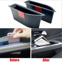 สำหรับ Peugeot 3008 3008GT 4008 5008 2016-20 Mobil Organizer Handle Pintu Sandaran Tangan Penyimpanan Kontainer Pemegang Tray Auto Akses