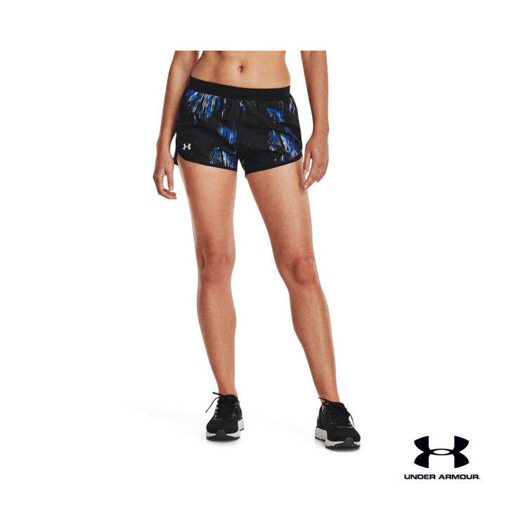 under-armour-ua-womens-fly-by-2-0-printed-shorts-กางเกงออกกำลังกายขาสั้น-ใส่วิ่ง-สำหรับผู้หญิง