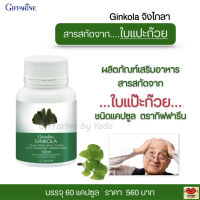 ส่งฟรี!! แปะก๊วย สารสกัดจากใบแปะก๊วย เพิ่มความจำ อัลไซเมอร์ เวียนหัว บ้านหมุน กิฟฟารีน จิงโกลา (60 แคปซูล)