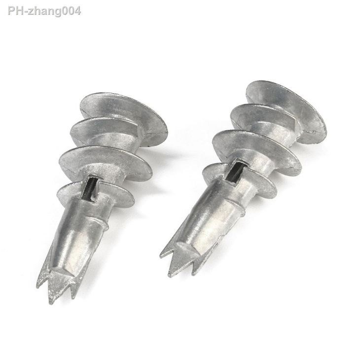 mtspace-durable-5pcs-set-zinc-alloy-plasterboard-fixings-self-drill-cavity-wall-speed-anchor-plugs-including-screws-13mmx32mm