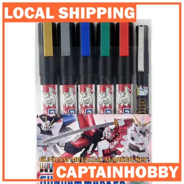 GMS122 Gundam Marker Pour Type Set (Set of 6)