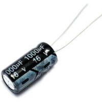 C Capacitor 1000uF เลือกโวลต์ (V) ได้ ตัวเก็บประจุ อิเล็กโทรไลต์ คาปาซิเตอร์