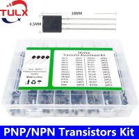 480 ชิ้น / กล่อง 24Values TO-92 Transistor Assortment Assorted Kit 2N5551 2N5401 C945 C1815 A1015 2N3906 2N3904 2N2222 BC558 BC557