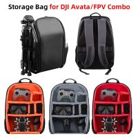 ฟรีเมื่อกระเป๋าเก็บของเต็มรูปแบบสำหรับ DJI FPV Combo/DJI Avata กระเป๋าเป้สะพายหลังสำหรับโดรนควบคุมระยะไกลกล่องกันน้ำแบบพกพาสำหรับแว่นตา2/V2อุปกรณ์เสริม