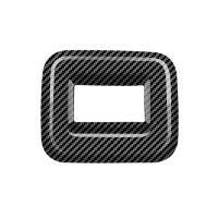 ∋△☇ For Sienta 2022 2023 Car Back USB Equip Charging Port Protective Cover Panel Trim Carbon Fiber RHD