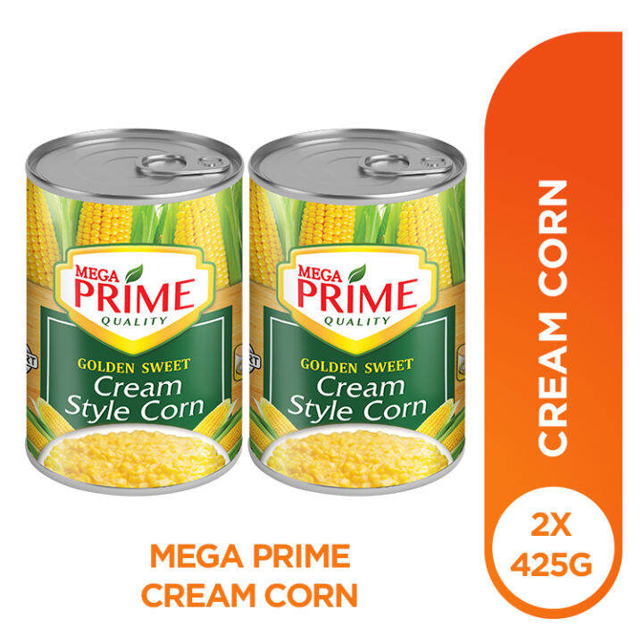 Mega Prime Cream Corn 425g Pack of 2 Lazada PH