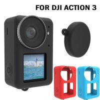 เคสซิลิโคน ป้องกันเลนส์ กันตก สําหรับ DJI Action 3 DJI Osmo Action 3