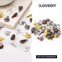 ILOVEDIY ตะขอกระเป๋ามีตัวล็อก30ชิ้นสำหรับ15x8mm สร้อยข้อมือข้อเท้าคอนเนคเตอร์ตะขอ