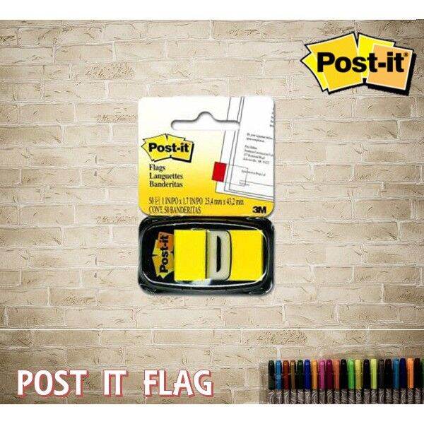 3M PostIt® Flags 6805 YELLOWtEY Lazada PH