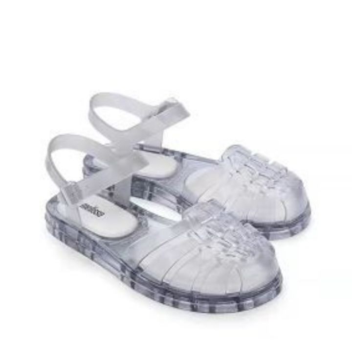 ready-stock-newmelissa-new-daily-pairing-with-crystal-jelly-roman-slippers-flat-bottomed-beach