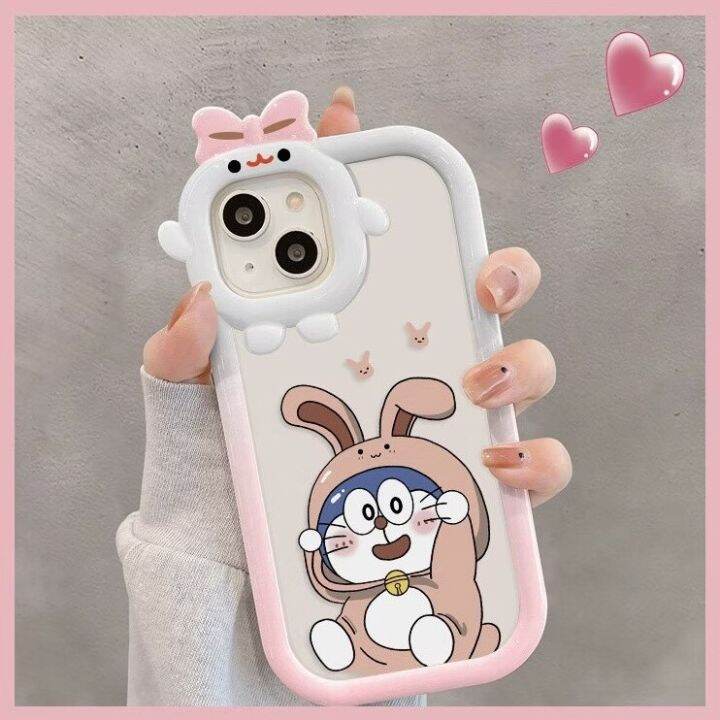 เคสโทรศัพท์สำหรับ-xiaomi-11-12-12s-pro-lite-poco-m3-x4-x3-x5-gt-pro-nfc-เคสการ์ตูนโดราเอมอน3d-โบว์เลนส์มอนสเตอร์ตัวเล็กน่ารัก-tpu-ใสซิลิโคนนิ่มแฟชั่นสร้างสรรค์