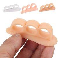 6Pcs 3Pair Silicone Gel Hammer Toe Straightener Corrector For Curled Toes Hallux Valgus Feet Foot Care Bunion Adjuster Tool