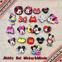 JBS MK??ตัวติดรองเท้ามีรู มิกกี้  “ รวม มิกกี้เมาส์ “❤️? ShoeCharm All “ Mickey &amp; Minnie Mouse “ งานดี สวย คมชัด
