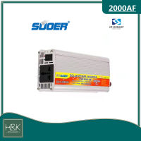 SUOER SUA-2000A 2000VA DC 12V to AC 220V Solar Power Inverter