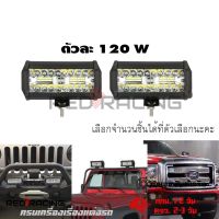 ไฟสปอร์ตไลท์รถยนต์LED Spotlightไฟหน้ารถยนต์12-24Vไฟตัดหมอก/ไฟส่องสว่างหน้ารถ/ไฟออฟโรด120W(0301)ส่งจากไทย