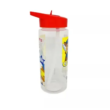 400ML Paw Patrol Kids Cartoon Water Sippy Cup with Straw Leakproof Water  Bottles Outdoor Portable Drink
