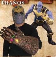 AC35 หน้ากาก และ ถุงมือ ธานอส Mask + Gauntlet Thanos Avenger