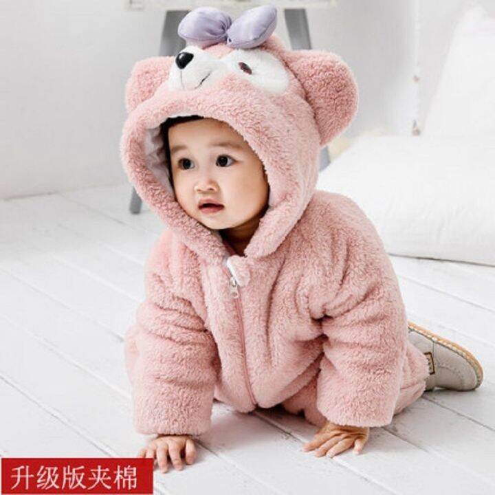 ready-sprg-and-autumn-thickened-baby-bear-one-piece-clot-duffy-bear-th-men-and-women-ildrens-crawlg-jamas