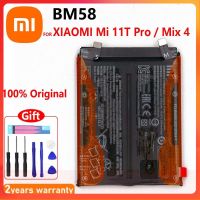 Xiaomi 11T Pro 5G  Original แบตเตอรี่ Xiaomi Mi 11T Pro 5G Mix 4 Mix4 battery （BM58）2500mAh+2500mAh+ ฟรีเครื่องมือ มีประกัน 3 เดือน