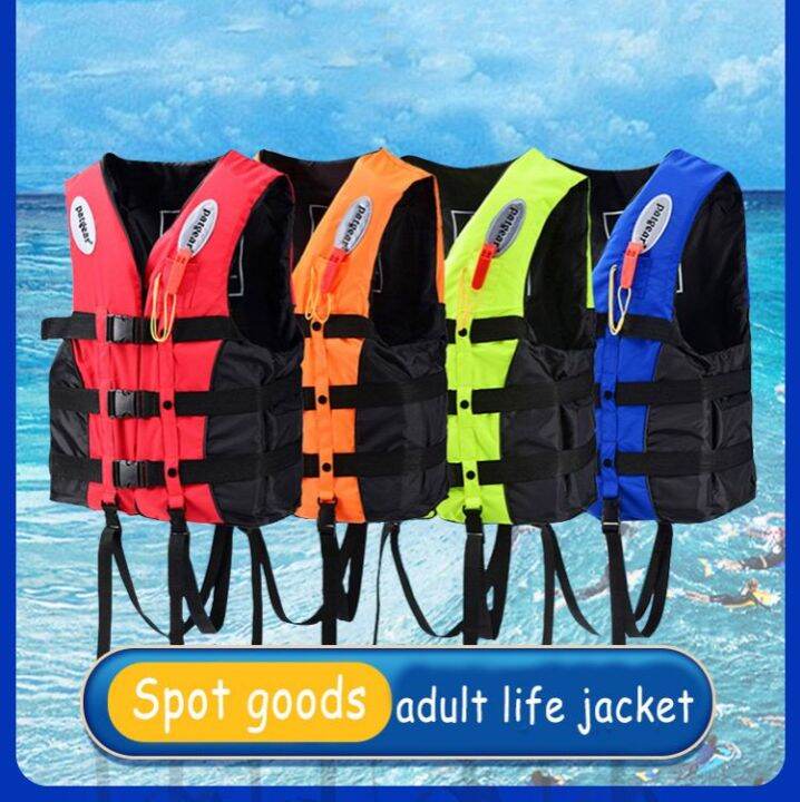 Adult Life Vest Jacket Marine Safety Life Jacket For Water Sport ...