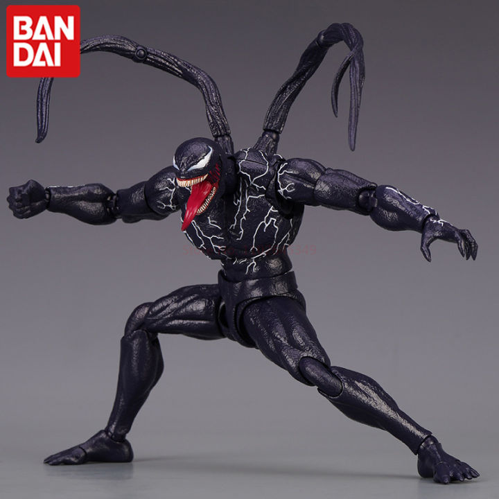 20ซม-shf-venom-2-symbiont-amazing-venom-movable-ภาพยนตร์-action-figures-ของเล่นเด็กวันหยุดของขวัญ