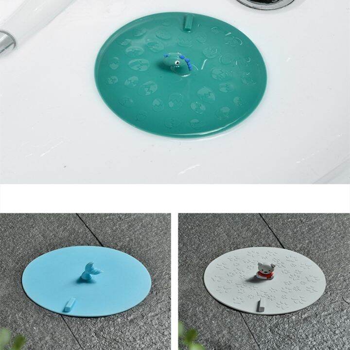 【cw】 Bathtub Stopper Sewer Smell Removal Silicone Cover Anti Block
