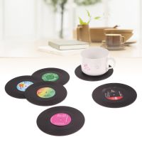 【CC】 Coaster tea Drink Cup Placemat Tableware Gadgets Vinyl Coasters Table